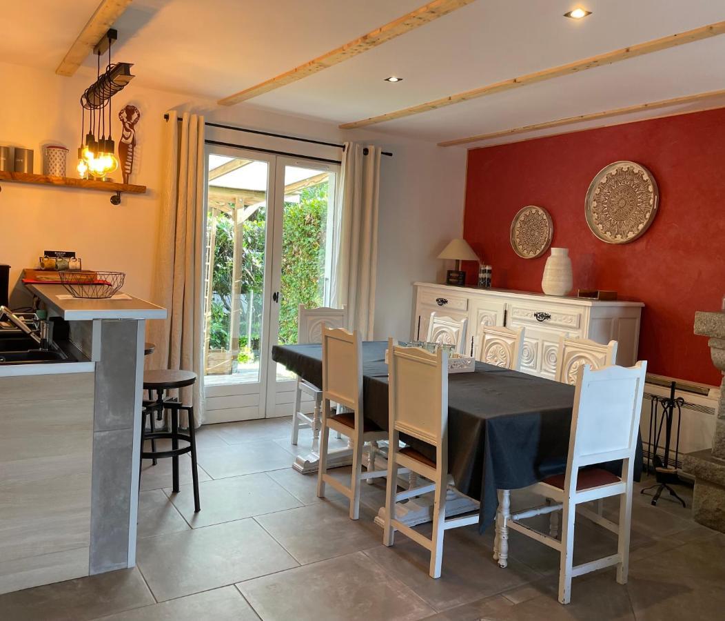 Belle maison rénovée, 5mn à pied de la mer, classée meublé de tourisme 3 étoiles Esterno foto